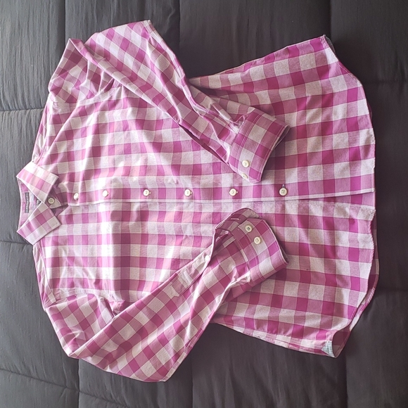 Banana Republic Non Iron Grant Fit Dress Shirt - Picture 1 of 2